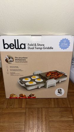 Bella Fold & Store Dual Temp Griddle