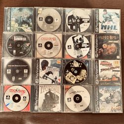 PlayStation 1 Games ( $5 each )
