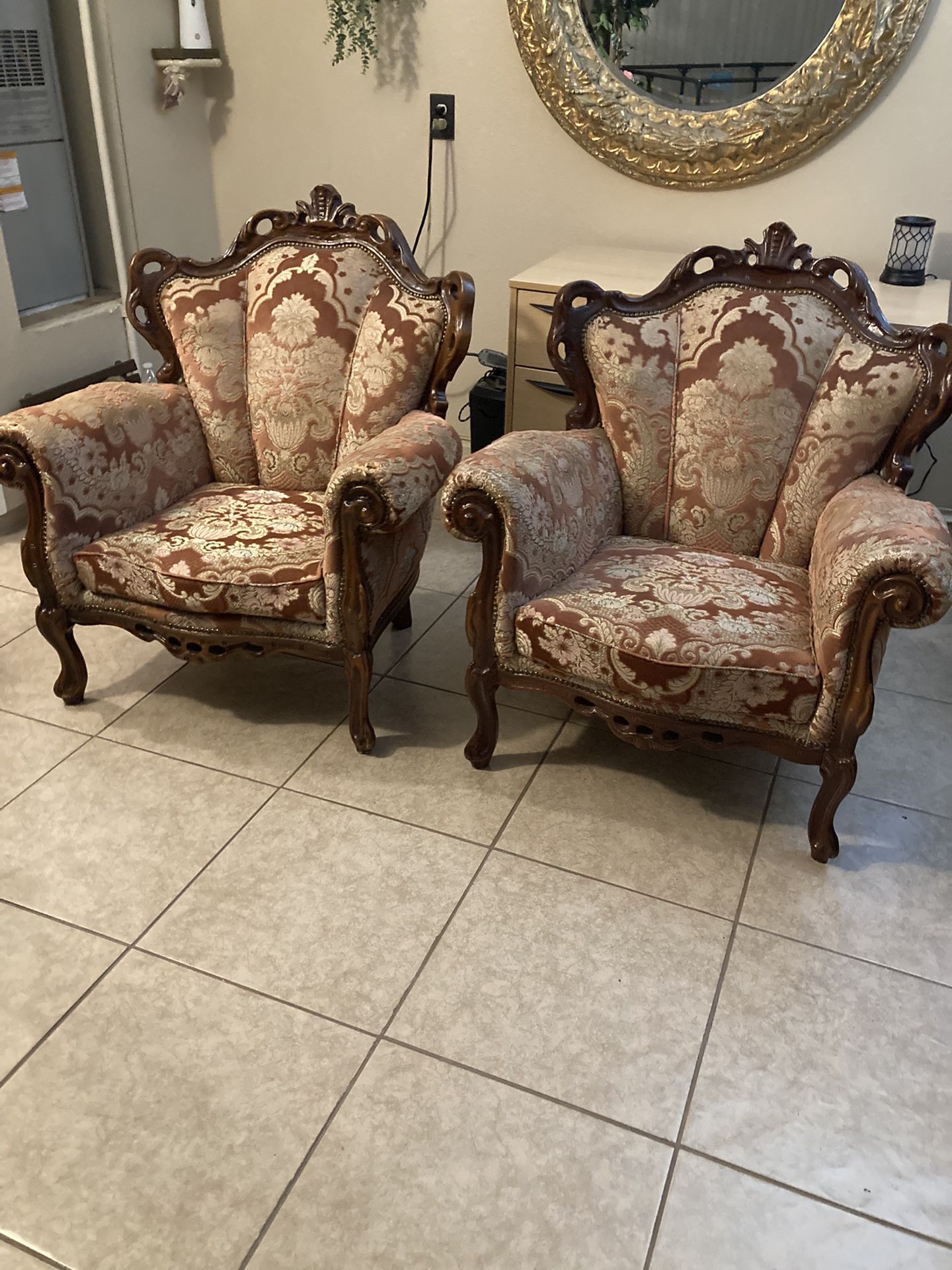 Victorian Antique Chairs 