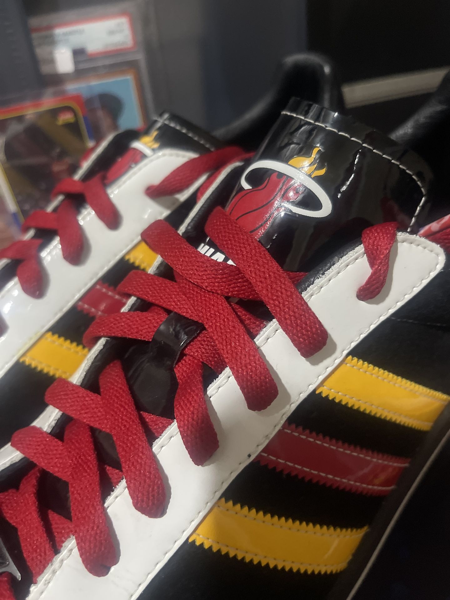 Adidas Superstar NBA miami Heat for Sale in Boynton Beach, FL - OfferUp