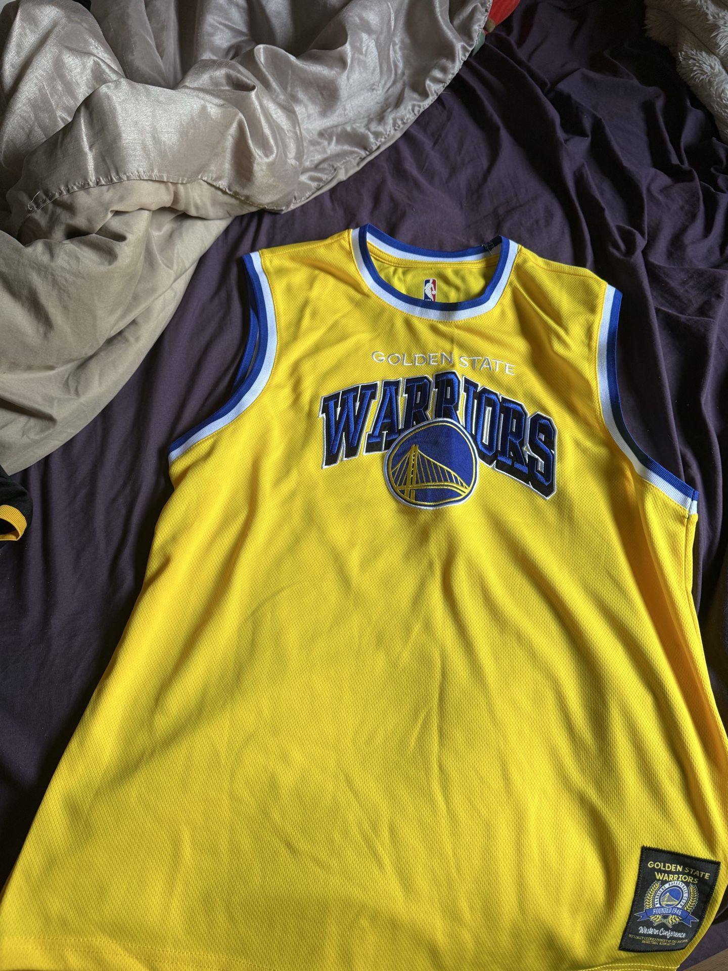 Golden State Warriors jersey blank