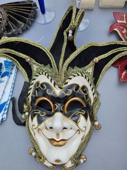 Decorative Mardi Gras Masks
