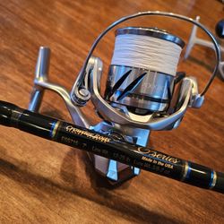 Shimano Stradic 4000XG / Crowder E-Series Rod