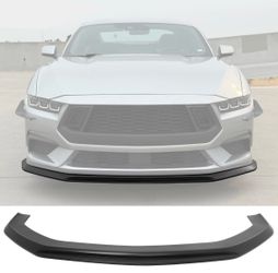 24-26 Ford Mustang Front Bumper Lip Matte Black