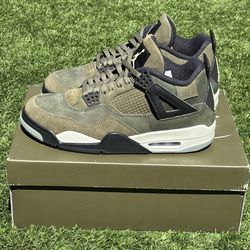 Jordan 4 Retro ‘Craft Olive’ size 10.5 