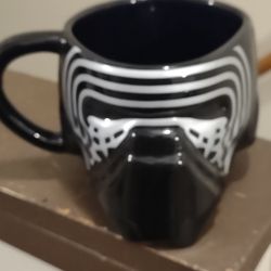 Lucasfilm Star Wars Black Ceramic Stormtrooper Coffee Mug