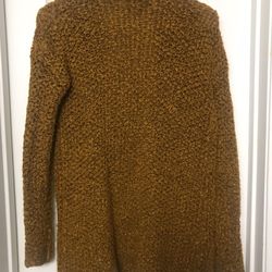 Dark Mustard color cardigan