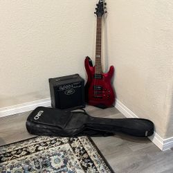 ESP LTD Electric Guitar With AMP And Case