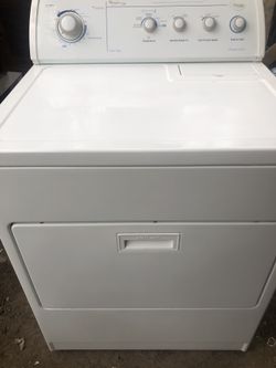 Whirlpool electric dryer