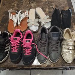 Adidas,  Nike's,  Shoes And Sandals