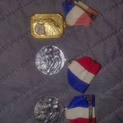 Vintage Swim Medals 