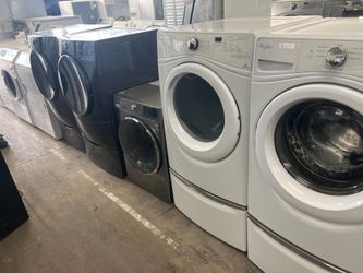 2 STORES  -USED WASHER AND DRYER SETS FOR SALE  -FREE DELIVERY  -120 DAY WARRANTY