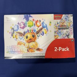 Costco Pokemon Prismatic Evolutions 2-Pack ETB and Booster Bundle