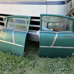 55 56 57 Chevy Rear Doors - Really Nice!
