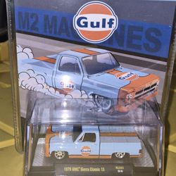 M2 Machines Gulf 78' GMC Sierra Grande 15 Truck!!