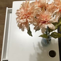 White Study Table For Kids