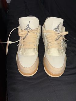 Jordan 4 Retro Off-White Sail