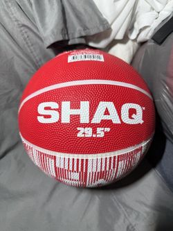 Shaq 29.5" Basketball Red and White