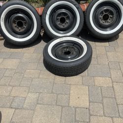 16” Wheels Gmc Or Chevy Truck 6 Lugts With Clips And Two GMC Doors