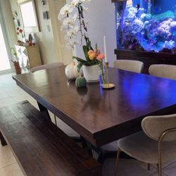 Dining Table And Bench 