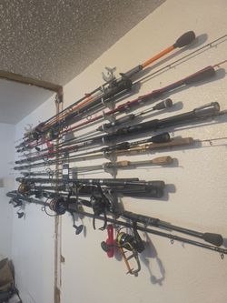 Fishing gear for sale.