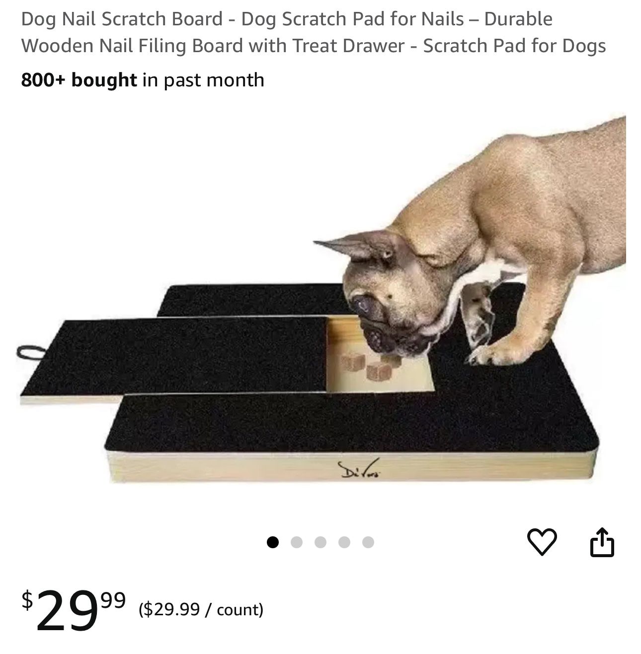 Dog Nail Scratch Board