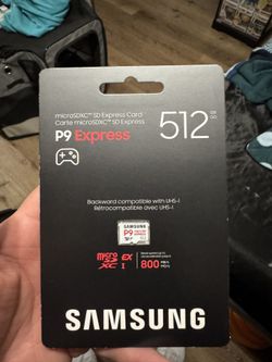 512GB Samsung P9 Express SD Card