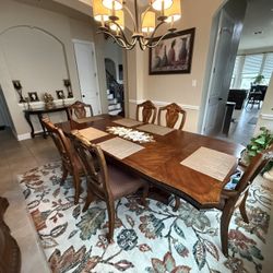 Dinning Table Set And China Cabinet
