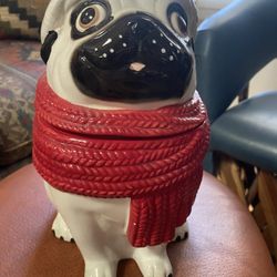 Pug Cookie Jar