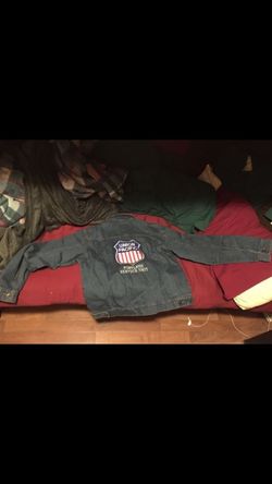Union Pacific railroad jean jackets both 100