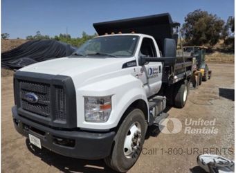 2023 Ford F750 5-yard Dump Truck Non-CDL Diesel