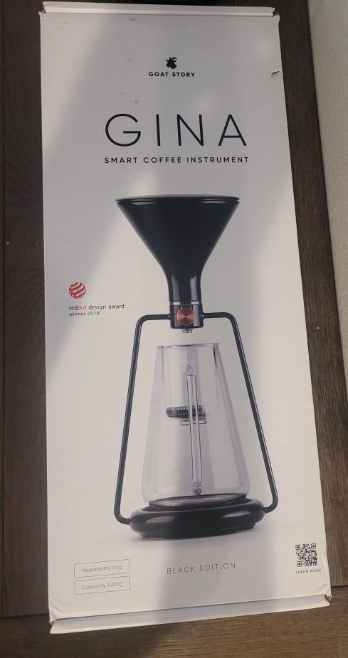 GINA Smart Coffee Maker With 100 Disposable Filters by Goat Story