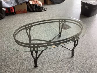 Glass Top Table