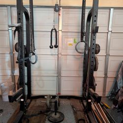Weider Squat Rack + Pull Up Bar