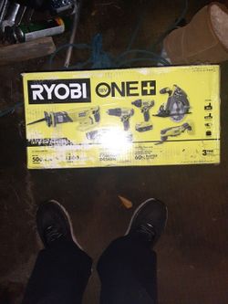 Ryobi 18v 6 Piece Tool Kit