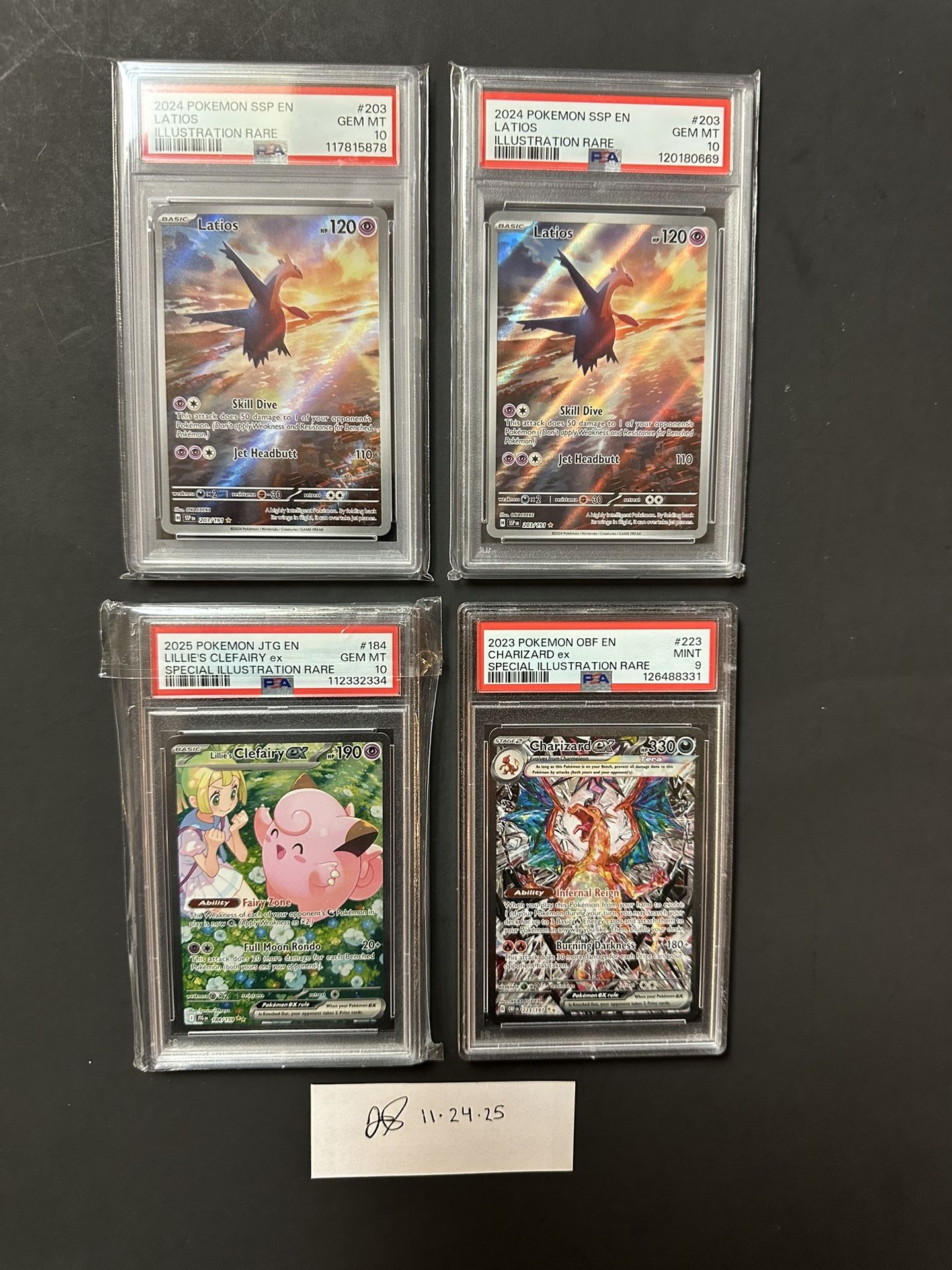 Pokemon PSA Graded Trading Cards FS/FT