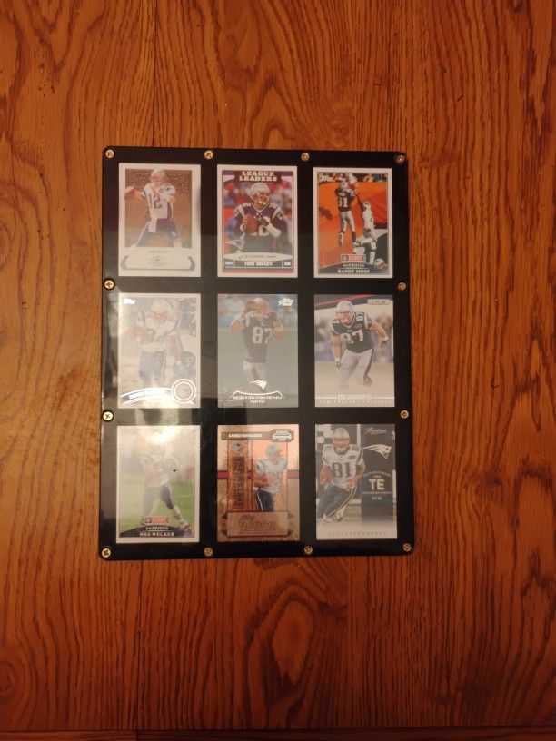 Patriot S Cards Included Aaron Hernandez