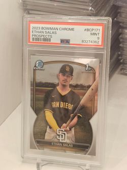 Ethan salas psa 9 1st bowman padres prospect
