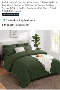 COZYLUX new 7 PCS full-size comforter set