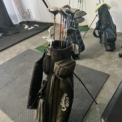 Random Golf Clubs And Bags 