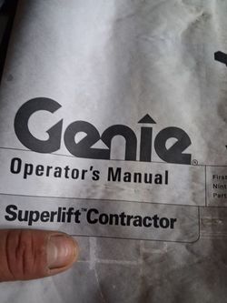 Genie Superlift