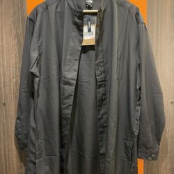 The north face men’s XL, button-down shirt new