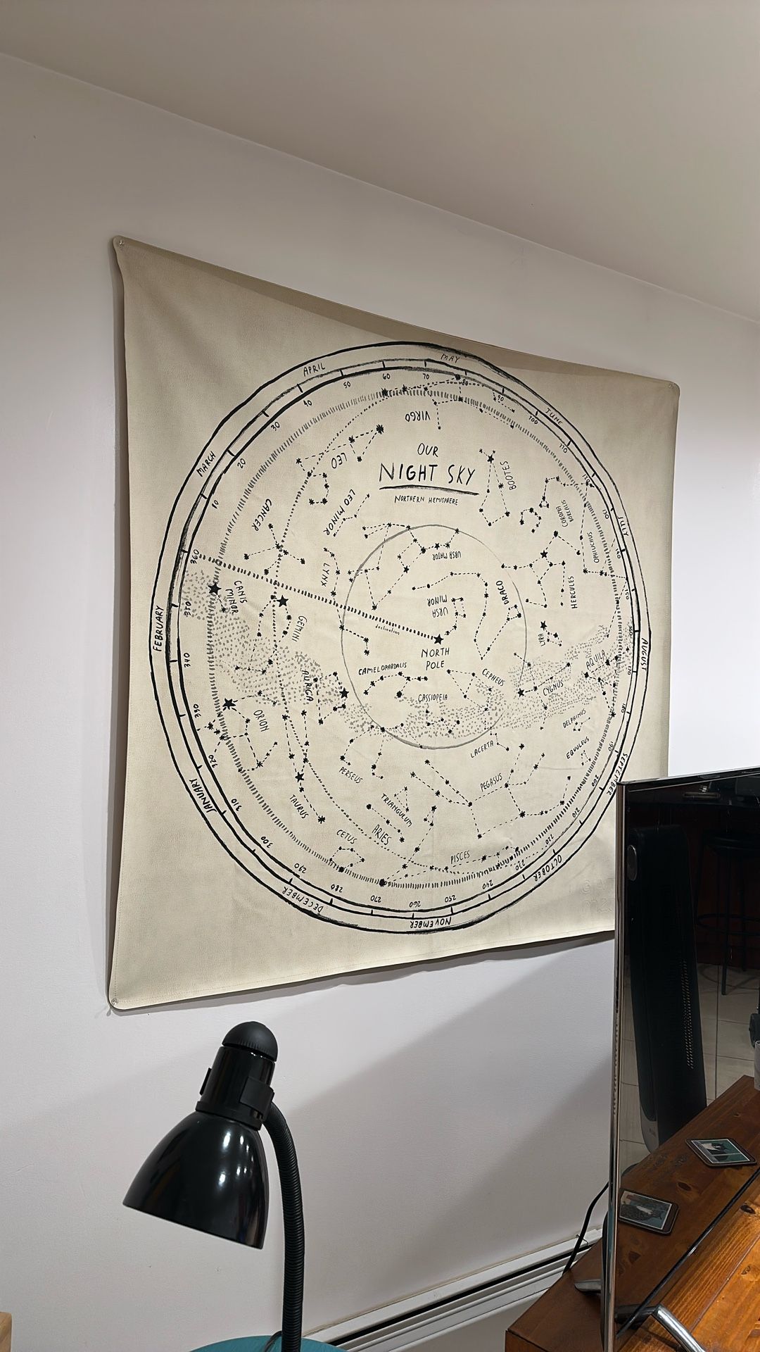 Genuine Leather, Our Night, Sky Tapestry