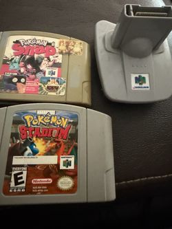 Nintendo 64 games and transfer pack