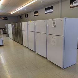 KENMORE FRENCH DOOR APARTMENT SIZE REFRIGERATORS 21 CB FT OPEN BOX ITEMS SYI