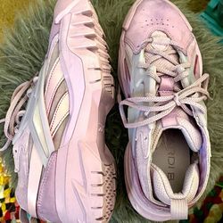 Women’s Purple Cardi B Reebok Sneakers Size 7