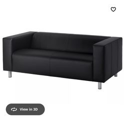 IKEA LEATHER COUCH
