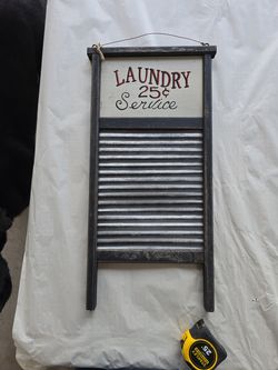 Laundry sign