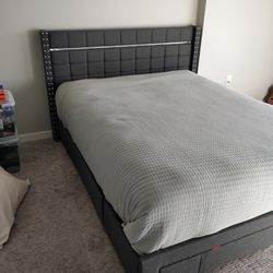 Grey Bed Frame For Sale