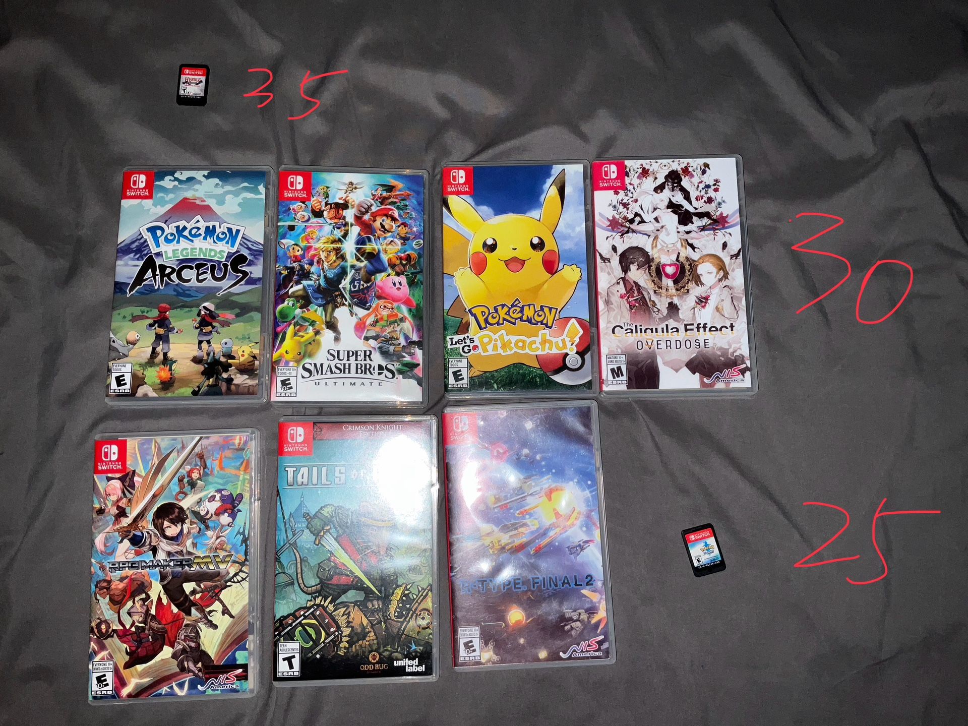 Nintendo Switch Games Used